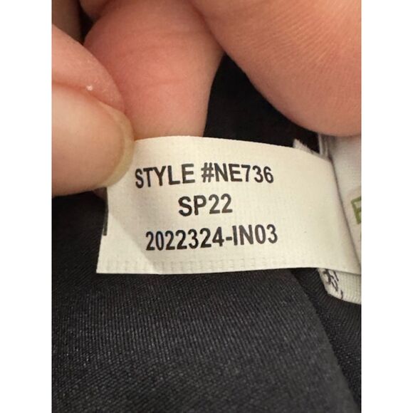 Madewell Ruffle-Neck Button-Front Mini Dress in Dotted Vines, Size S - Picture 9 of 9